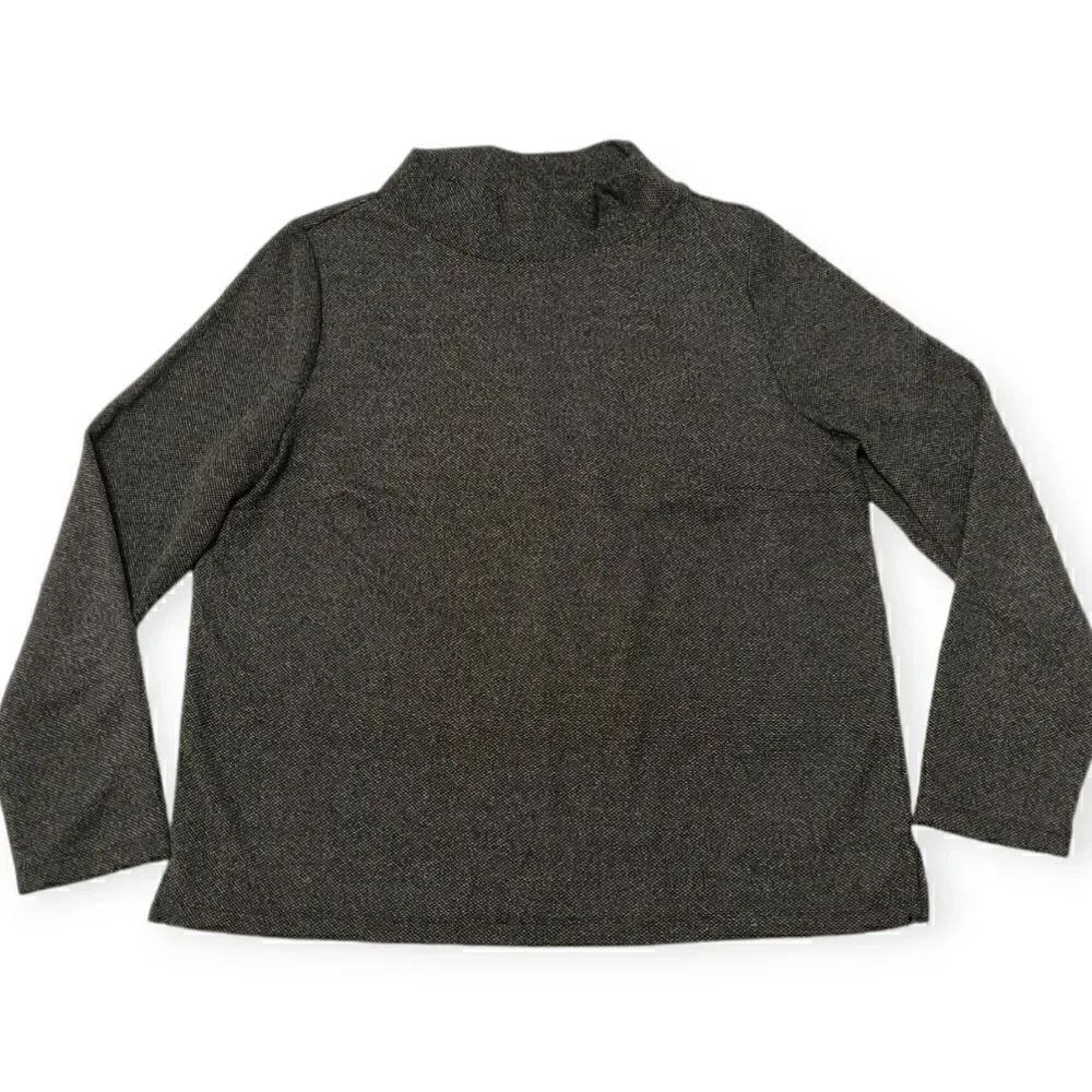 Banana Republic gray long sleeve top sweater size L